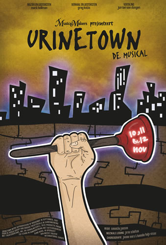 MusicalMakers Poster Urinetown klein (2022)